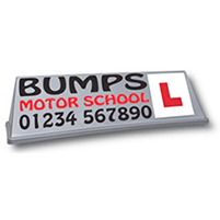 Silver Rover Roof Sign